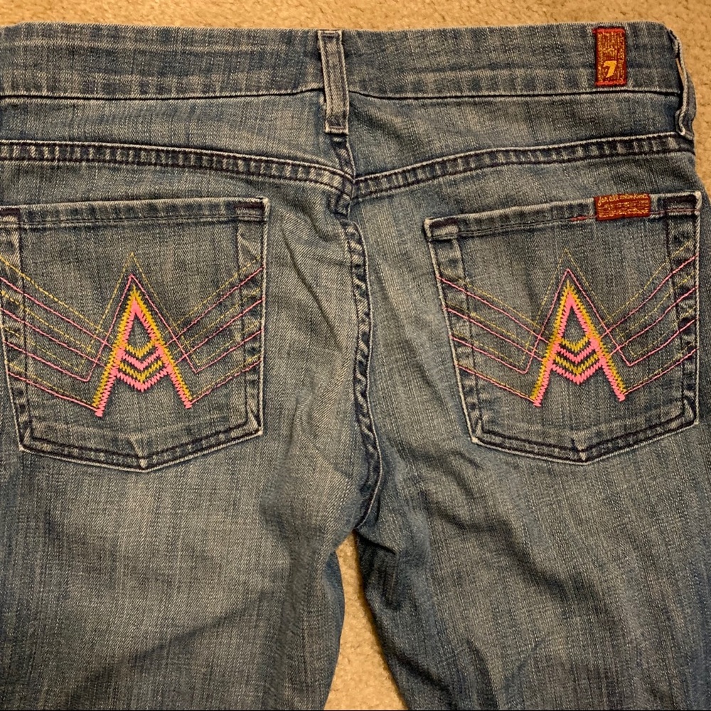 7 For All Mankind ‘A’ Pocket Jeans - Picture 4 of 7